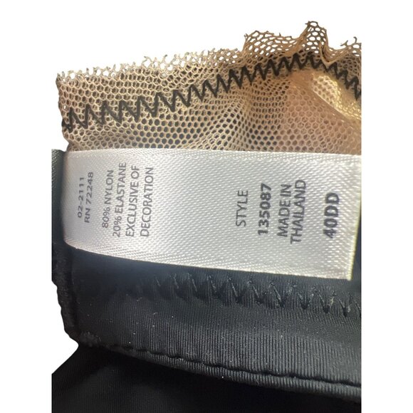 Paramour 40DD Plus Size Amaranth Lightweight Lightly Lined Underwire Bra - Picture 7 of 7